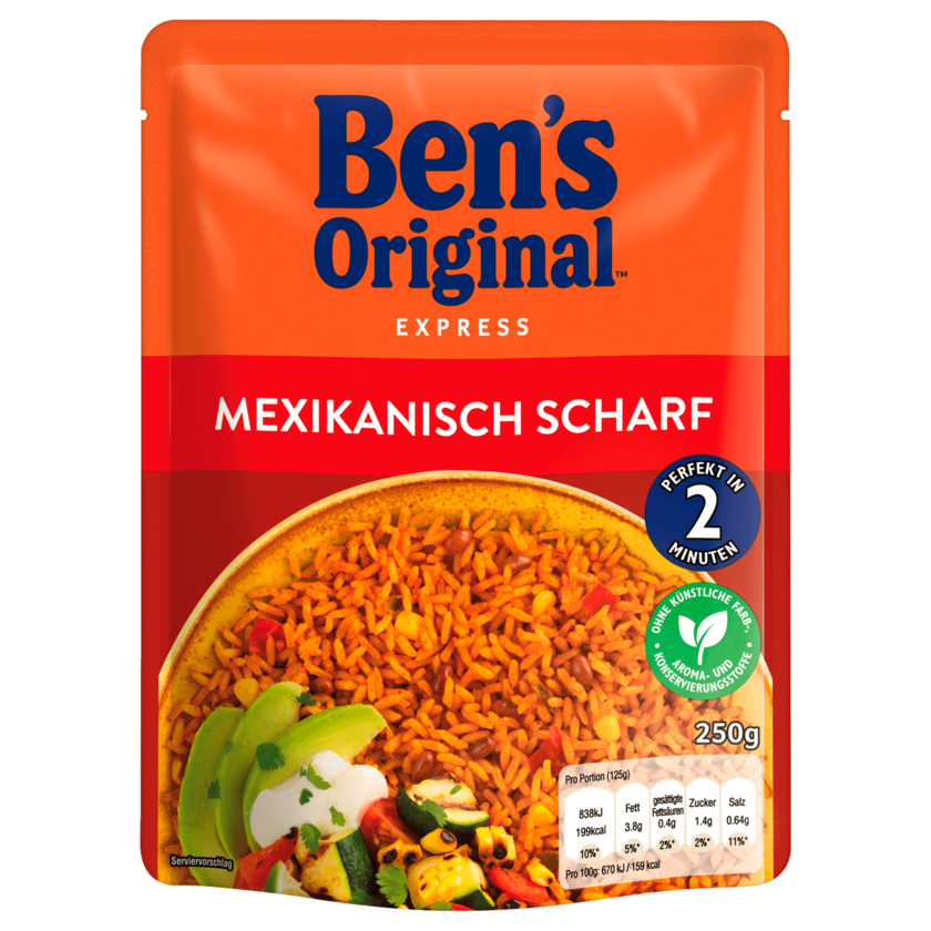 Ben's Original Express Reis mexikanisch scharf 250g